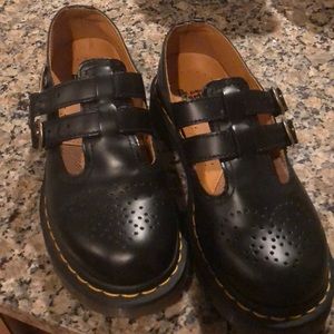 Dr. Martens double t-strap Mary Jane’s
